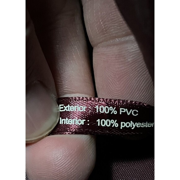 Jessica Simpson Dark Red Faux Snake Skin Tote - Picture 10 of 16